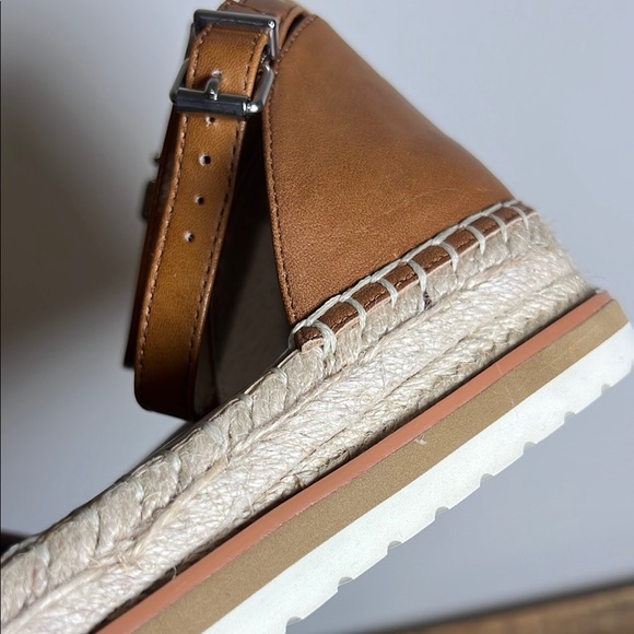 Vince Camuto Brown and Taupe Espadrille Sandals, Women’s 8 - Picture 6 of 9